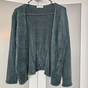 Calvin Klein Women's Deep Green Cardigan